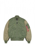 Alpha Industries - Ma-1 Camo Back Embroidery - Bomber-jakid - XL