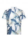 J. Lindeberg - Tour Tech Print Polo - Spordi l&uuml;hikeste varrukatega polos&auml;rgid - XXL
