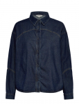French Connection - Archie Denim Crop Shirt - Teksas&auml;rgid - S
