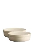 Emile Henry - Set 2 X Creme Brulee Formar  - Cream - K&uuml;psise- ja koogivormid - &Oslash; 13X 3.5