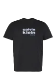 Calvin Klein - Ss 30S Whsl Ckj Jersey Graphic T - L&uuml;hikeste varrukatega - S