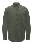 Scotch & Soda - Regular-Fit Corduroy Shirt - Vabaaja s&auml;rgid - S