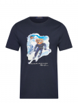 Polo Ralph Lauren - Custom Slim Fit Polo Bear T-Shirt - L&uuml;hikeste varrukatega - L