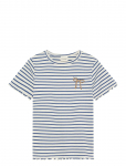 Minymo - T-Shirt Ss Rib - L&uuml;hikeste varrukatega - 140