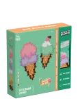 Plus-Plus - Plus-Plus Puzzle By Number Ice Cream Cones 250Pcs - Ehituskomplektid - ONE SIZE