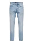 ONLY & SONS - Onsyoke Tapered Lb 9684 Dot Dnm Noos - Kitsenevad - 30 x 34