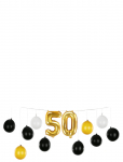 IPK - Diy Balloon Garland 50 Years - Laste s&uuml;nnip&auml;ev - 0