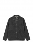 Mads N&oslash;rgaard - Arizona Black Denim Chore Jacket - Voodrita teksatagid - XL