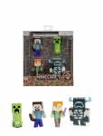 Jada Toys - Minecraft Collector Figure 4-Pack, 6 Cm - Tegelaskujud - ONE SIZE