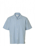 Selected - Slmrlxclay Linenblend Ss Shirt Res Noos - Vabaaja s&auml;rgid - XXL