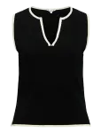 Object - Objviva S/L Re V-Neck Knit Top Noos - Kootud vestid - S