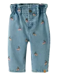 Lil'Atelier - Nbfdeva Loose Emb Jeans 2024-Es Lil - Vaba l&otilde;ikega teksad - 80