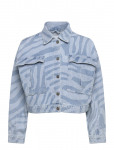 Dante6 - Dante6-Spring Printed Denim Jacket - L&uuml;hikesed teksap&uuml;ksid - 42