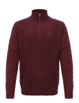 Polo Ralph Lauren - Cable-Knit Quarter-Zip Sweater - Kardiganid - S