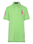 Ralph Lauren Kids - Basic Mesh-Ss Kc-Tp-Knt - L&uuml;hikeste varrukatega polos&auml;rgid - 163-174
