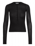 Weekday - Slim Long-Sleeved Henley Top - Pikkade varrukatega - XL
