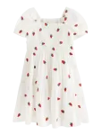 Lindex - Dress With Strawberries - L&uuml;hikeste varrukatega vabaajakleidid - 92