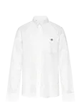 Gant Kids - Shield Linen Blend Shirt - Pikkade varrukatega s&auml;rgid - 140