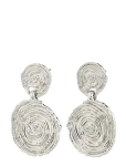 Pilgrim - Air Earrings Silver-Plated - Statement k&otilde;rvar&otilde;ngad - ONE SIZE