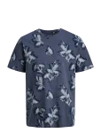 Jack & Jones - Jormontauk Aop Tee Crew Neck - L&uuml;hikeste varrukatega - M
