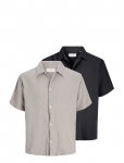 Jack & Jones - Jornantucket Doubl Cloth Shirt Ss 2Pk Mp - L&uuml;hikeste varrukatega s&auml;rgid - XXL