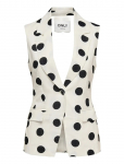 ONLY - Onlviesta S/L Linen Bl Waistcoat Tlr - Tepitud vestid - 42