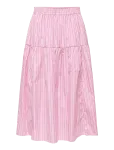 ONLY - Onlloris Striped Midi Elastic Skirt Wvn - P&otilde;lveni ja midiseelikud - S
