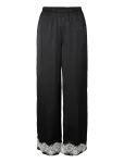 Pieces - Pcariel Hw Wide Lace  Pants D2D Pp - Lai jalg - L