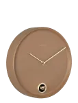 KARLSSON - Wall Clock Esencia Cuckoo Mocha Brown - Seinakellad - &Oslash; 30 CM