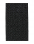 House Doctor - Door Mat, Hdentry, Rectangle, Black - Uksematid - 75X 45X 0.8CM