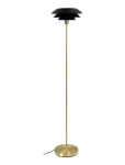 Dyberg Larsen - Dl31 Gulvlampe Sort/ Messing - P&otilde;randalambid - H:133CM