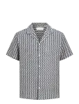 Jack & Jones - Jormontauk Crochet Shirt Ss Sa26 Ln - Vabaaja s&auml;rgid - XL
