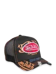 Von Dutch - Oval Patch Black/Multicolor Trucker Von Dutch - Nokam&uuml;tsid - ONE SIZE