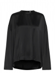 TOTEME - Boxy Satin Top - Pikkade varrukatega - 36