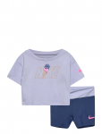 Nike - Nike Tee & Crossover Bike Short - Komplektid l&uuml;hikeste varrukatega T-s&auml;rgiga - 80