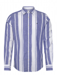 Morris - Douglas Linen Mix Stripe Shirt-Classic Fit - Vabaaja s&auml;rgid - XXL