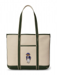 Polo Ralph Lauren - Polo Bear Canvas Small Shopper Tote - Ostukotid - ONE SIZE