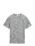 Tom Tailor - Multicolored T-Shirt - L&uuml;hikeste varrukatega - L