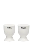 Anna + Nina - Weekend Egg Cup Set Of 2 - Munatopsid - ONZE SIZE
