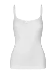 LYKKELAND Ateli&eacute;r - Second Skin Cami Top - White - Topid - 38-40