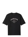 Calvin Klein Jeans - Ss Relaxed Varsity Crest Logo Te - L&uuml;hikeste varrukatega - XXL