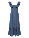 By Ti Mo - Denim Ruffle Dress - Teksakleidid - XL