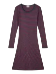 Mads N&oslash;rgaard - 2X2 Cotton Stripe Cille Dress - Pikkade varrukatega vabaajakleidid - 128