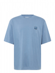 Maison Kitsune - Bold Fox Head Patch Oversize Tee Shirt - L&uuml;hikeste varrukatega - L