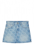 Calvin Klein Jeans - 90S Mini Skirt Aop Lt Playbill - Teksaseelikud - 26
