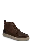 Fred Perry - Drury Mid Waxed Suede/Lthr - Chukka saapad - 42