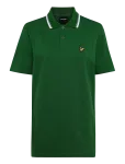 Lyle & Scott - Tipped Track Polo Shirt - L&uuml;hikeste varrukatega - S