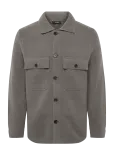 Reiss - Banstead Ls Button Through Brushed Overshirt - Villased jakid - XL