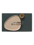 LIND DNA - 4-Set Table Mat Square L Hippo - Lauamatid - 35X45CM