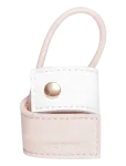 Corinne - Leather Band Short Bendable Two-Colored - Juuksekummid - ONE SIZE